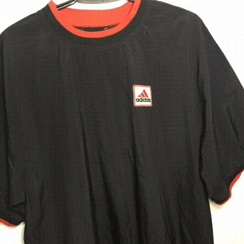 VINTAGE Adidas Nylon Short Sleeve Top